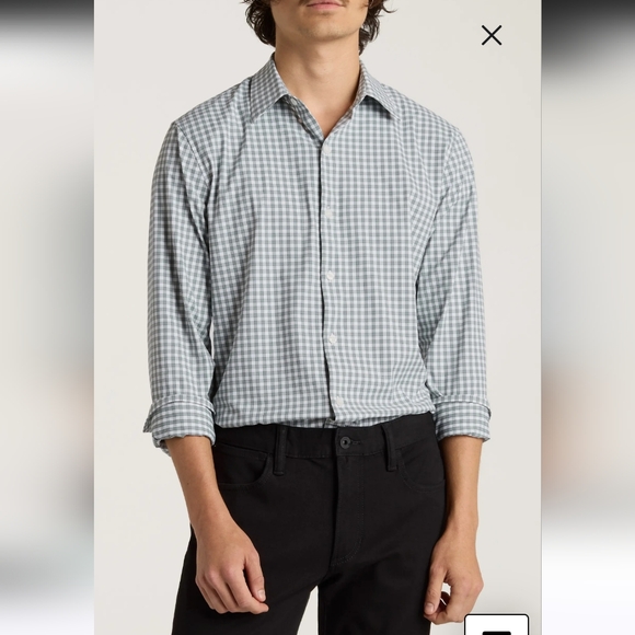 Mens button down collar shirt in‎ Navy Check size M by Bonobos - Picture 1 of 6